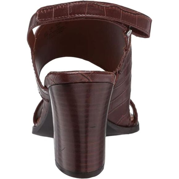 NATURALIZER Womens Brown Crocodile Raelynn Almond Slingback Sandal 6 M - Picture 2 of 5